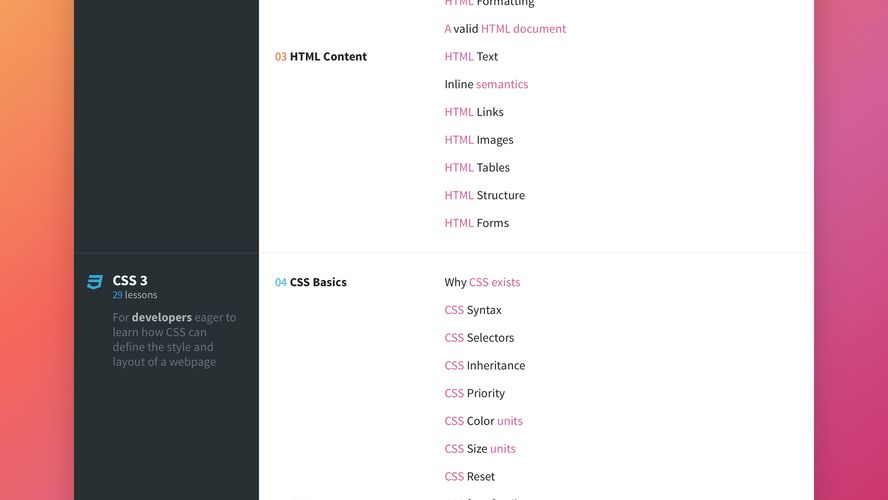 Marksheet Browser Based Guide And Tutorial For Html And Css Tutorial