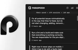 Paraspeech screenshot 1