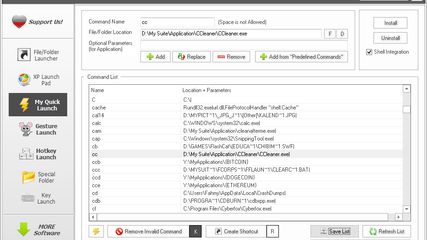 FCorp File/Folder Launcher screenshot 1