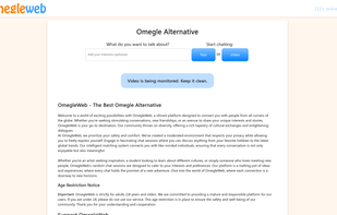 OmegleWeb screenshot 1