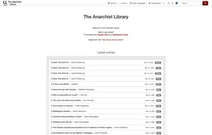 The Anarchist Library screenshot 1