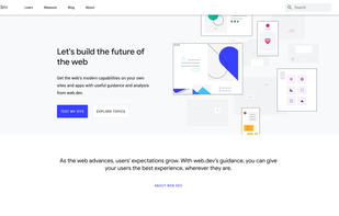 web.dev screenshot 1