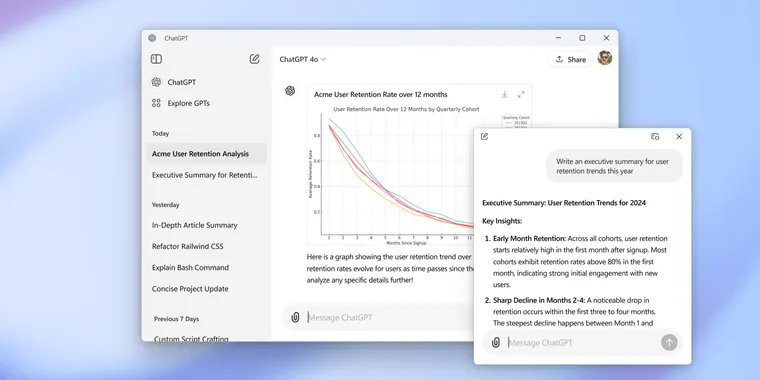 ChatGPT finally comes to Windows in early version for Plus, Enterprise, Team and Edu users image