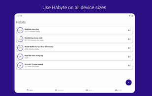 Habyte screenshot 3