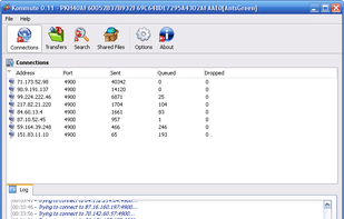 Connections, downloads
