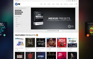 Producer Bundle Site Screenshot