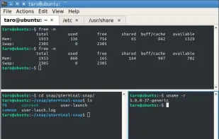 QTerminal screenshot 1