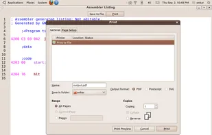 Print the assembly listing and take it to lab