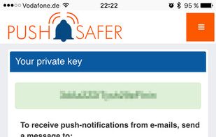 Pushsafer screenshot 3