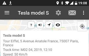 Tracki GPS screenshot 3