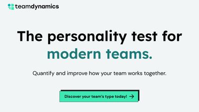 The personality test for teams