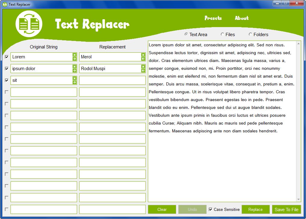 Batch Text Replacer 2.15 download the new version