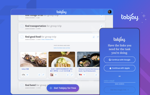 Have the links you need for the task you're doing.