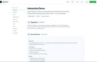 TapVoter screenshot 3