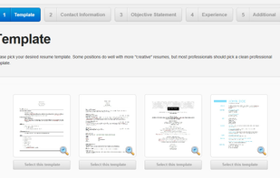 SimpleResume screenshot 1