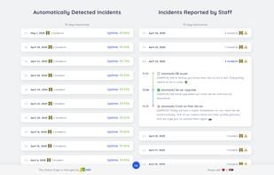 Hosted Status Page screenshot 3