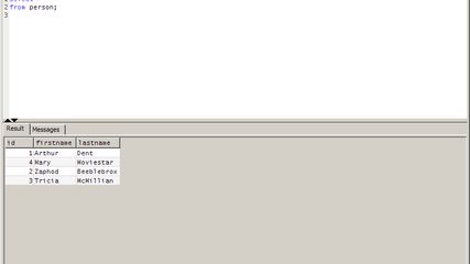 SQL Workbench/J screenshot 1