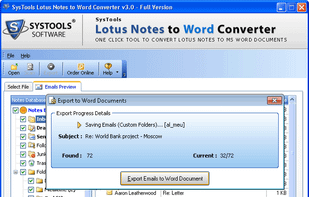 Save Emails to Word Document