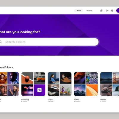 The Dash homepage is fully customizable to suite your brand