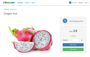 Crossbill ConeShop product page