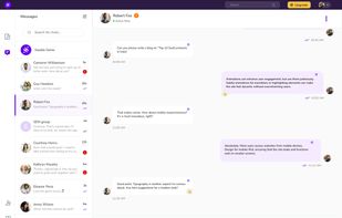 Real time messaging