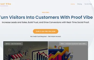 Proof Vibe – Turn Visitors into Buyers with Social Proof & Engagement!