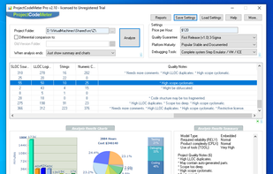 ProjectCodeMeter screenshot 1