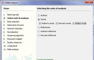 SciMAT screenshot 3