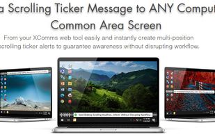 scrolling ticker