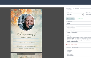 FuneralFolio screenshot 1
