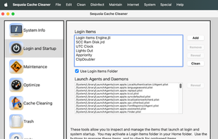 Sequoia Cache Cleaner screenshot 1