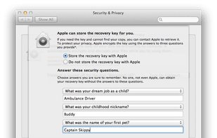 FileVault screenshot 2