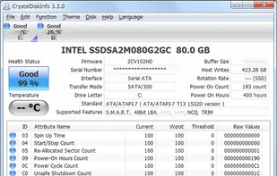 CrystalDiskInfo screenshot 1
