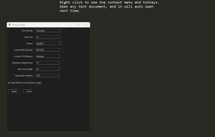 Void Writer screenshot 2