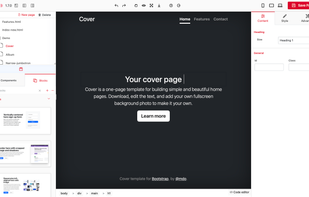Cread Website Builder screenshot 1