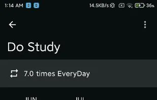 YA Habit Tracker screenshot 2