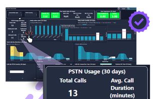 QER and PSTN Usage Reports