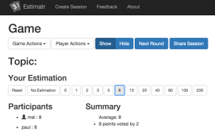 Estimatr screenshot 2