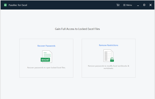PassRec Excel Password Recovery screenshot 1