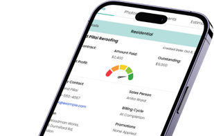 Clean mobile interface