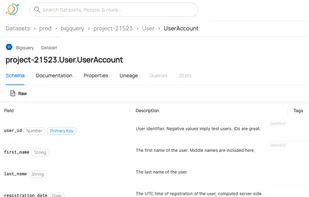 DataHub screenshot 1