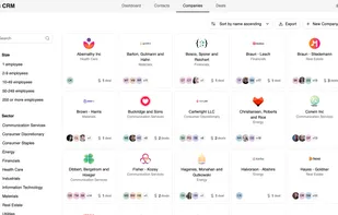 Atomic CRM screenshot 1