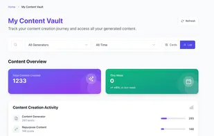 Content Vault