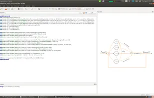 The main window showing the application in action