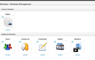 ApPHP MicroCMS screenshot 1