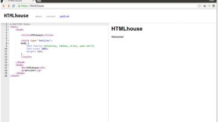 HTMLhouse screenshot 1