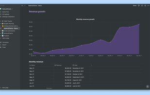 Notion2Charts screenshot 1