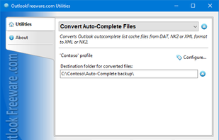 Convert Auto-Complete Files for Outlook screenshot 1