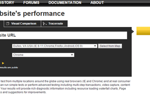 Web Page Test screenshot 1