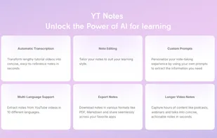 YT Notes screenshot 1